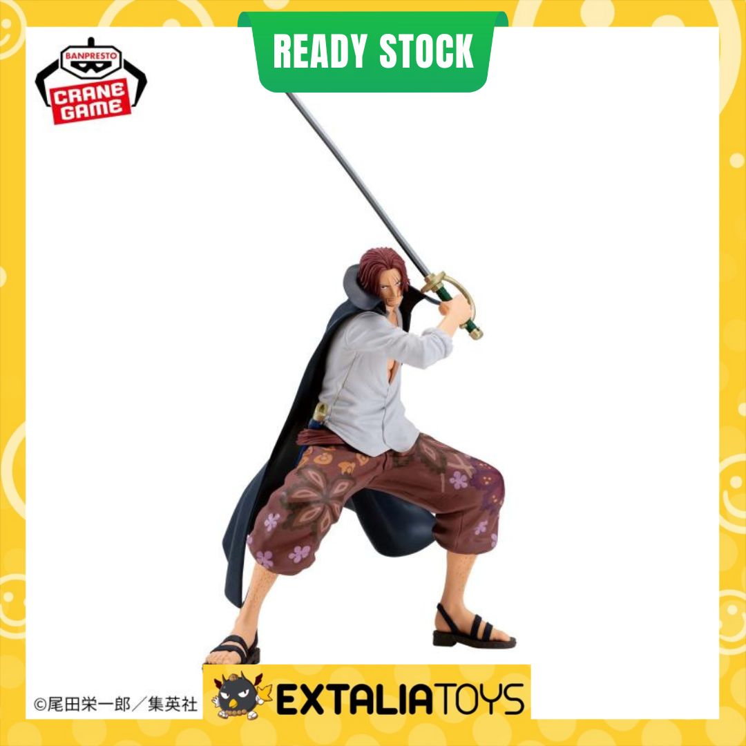 BANPRESTO GRANDISTA FIGURE SHANKS - ONE PIECE BANPRESTO GRANDISTA FIGURE SHANKS - ONE PIECE